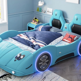 Giường ngủ cho bé trai mô hình siêu xe Maserati, đa dạng màu sắc