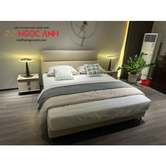 Giường ngủ hiện đại mang lại cảm giác sang trọng và ấm áp, Model GI_OX8EZ